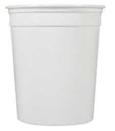Casino Slot Cups - Case of 400 Cups - White